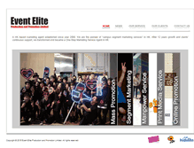 Tablet Screenshot of eventelite.com